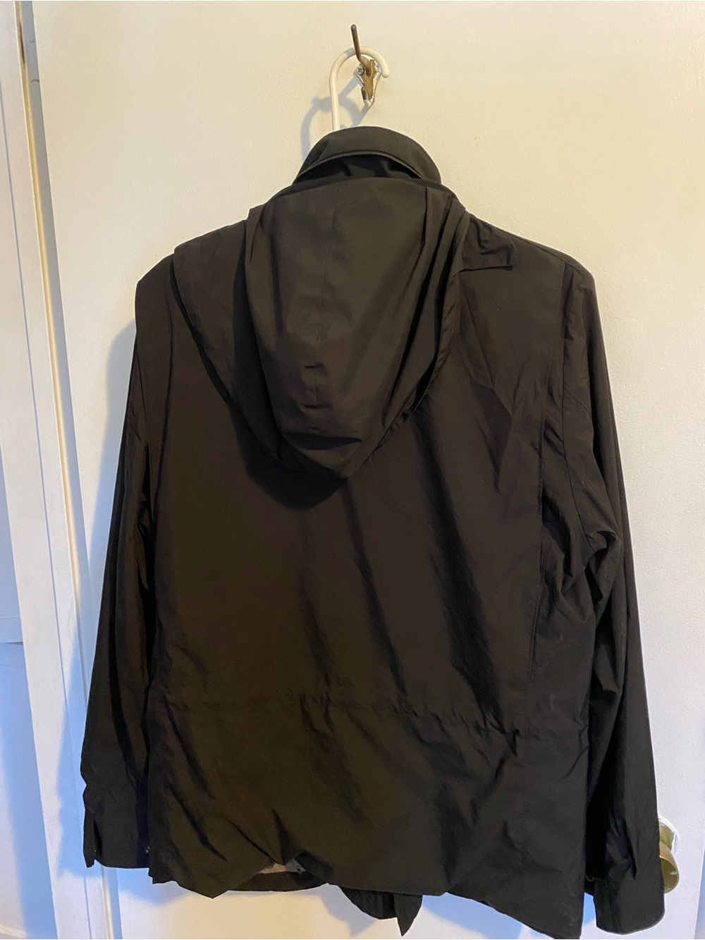 Loro Piana Black Lightweight Hooded Jacket